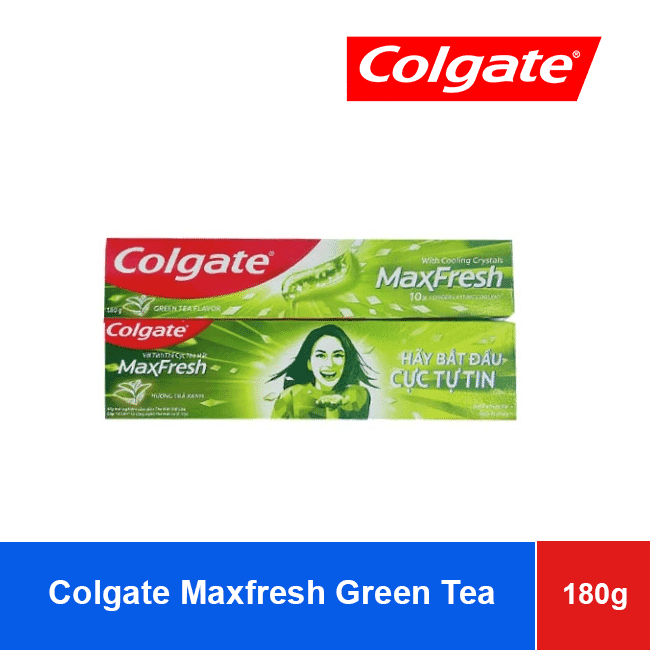 Colgate Toothpaste Maxfresh Green Tea 180g x 36 wholesale product