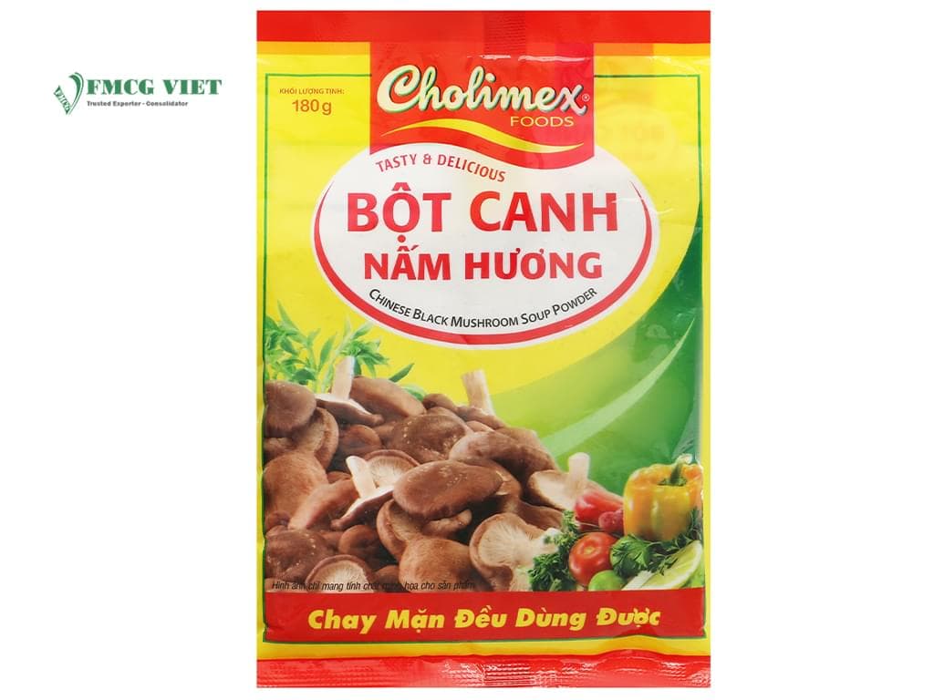 Cholimex Chinese Soup Powder Bag 180g Black Mushroom wholesale product