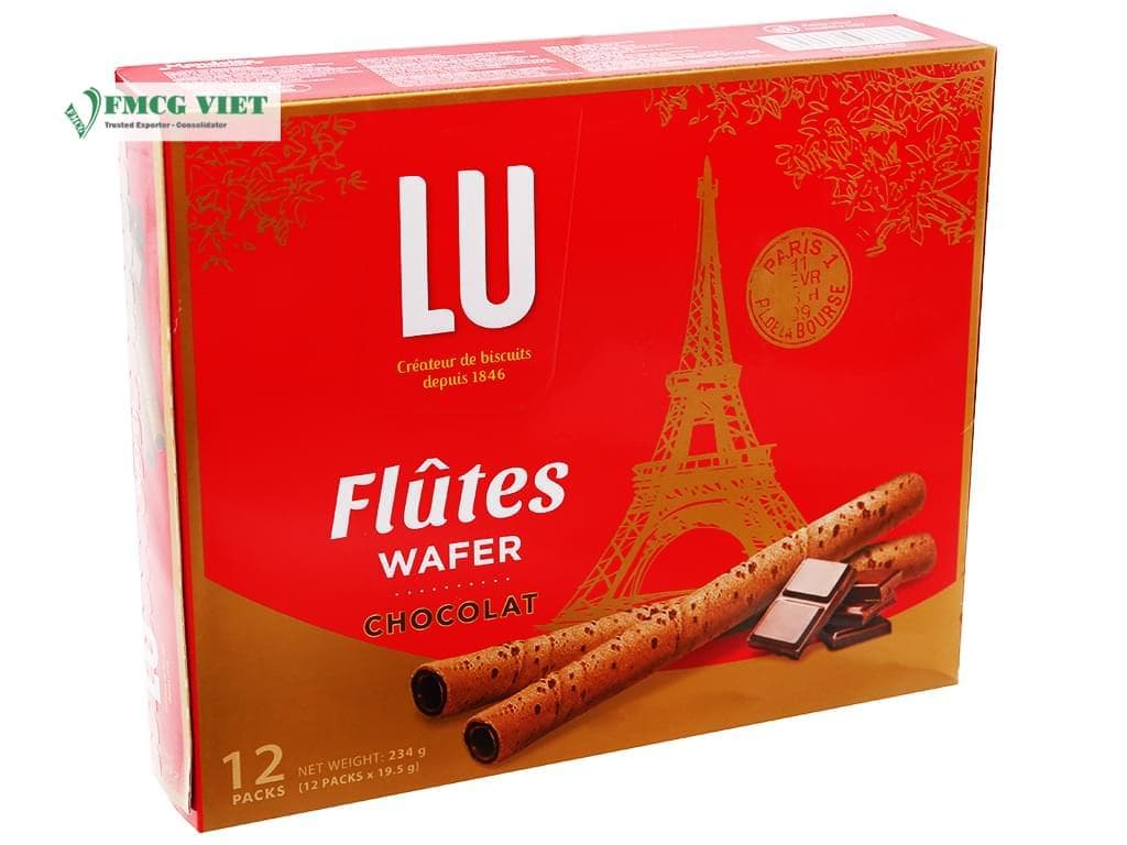 LU Wafer Roll Box 234g Chocolate 12pcs x12 wholesale product