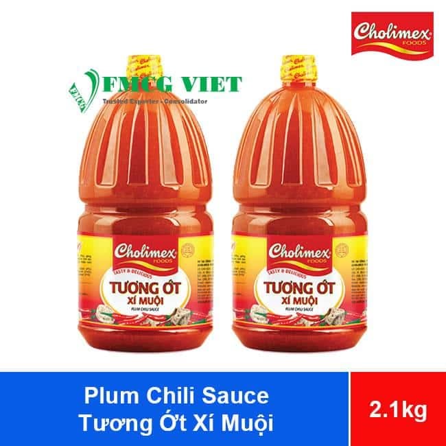 Cholimex Plum Chili Sauce 2.1kg x 6 Bottles (Tương Ớt Xí Muội Cholimex) wholesale product