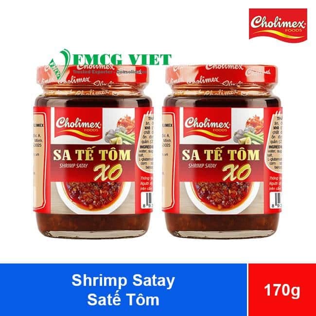 Cholimex Shrimp Satay XO 170g (Satế Tôm XO Cholimex ) wholesale product