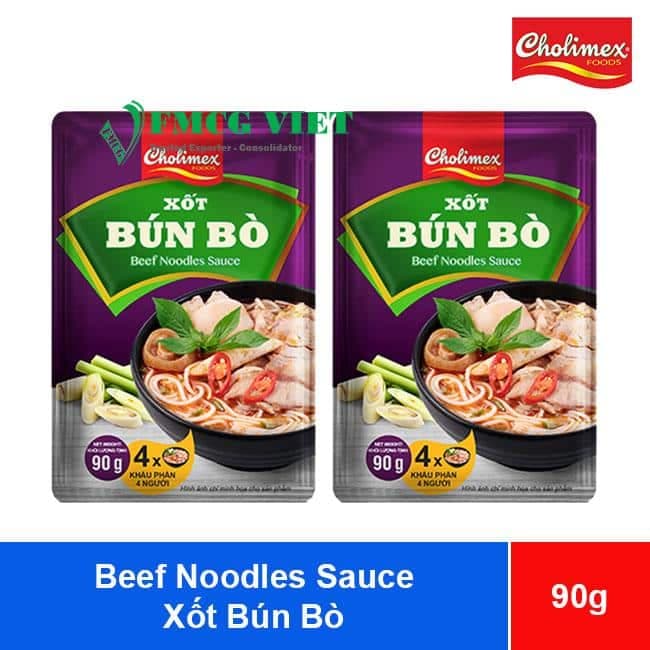 Cholimex Beef Noodles Sauce 90g x 12 Bags (Xốt Bún Bò Cholimex) wholesale product