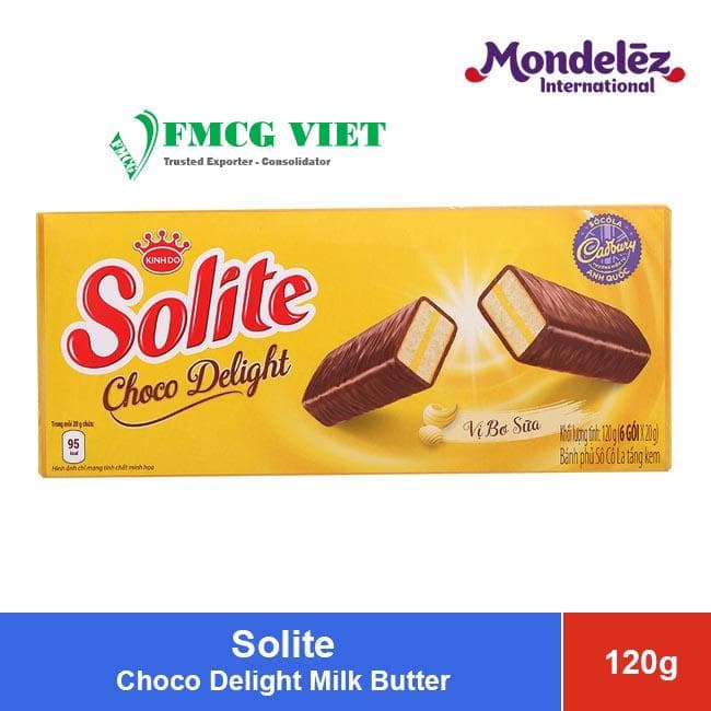 Solite Cake Choco Delight Pie Butter 120g x 12 Boxes wholesale product