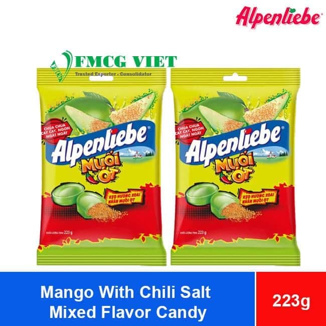 Alpenliebe Mango With Chili Salt Mixed Flavor Candy 223g x 24 Bags wholesale product