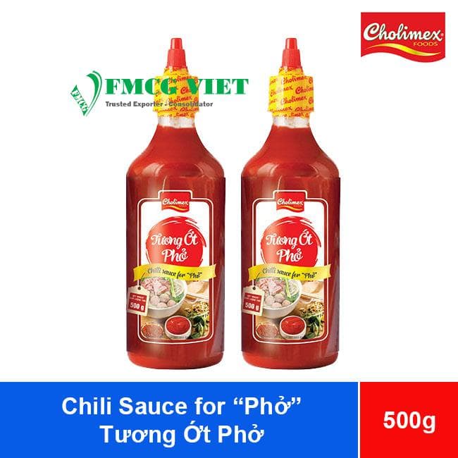 Cholimex Chili Sauce for Pho 500g x 12 Bottles (Tương Ớt Phở Cholimex) wholesale product