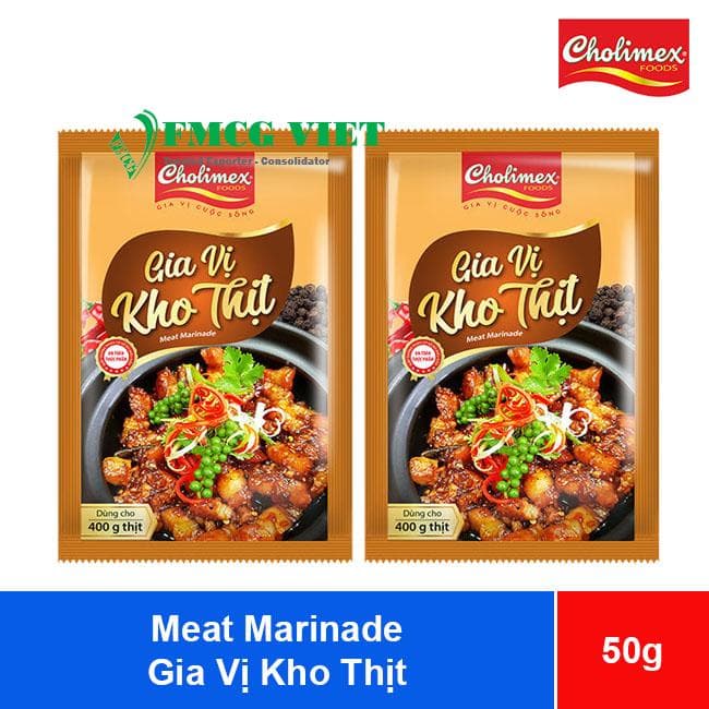 Cholimex Meat Marinade 50g x 12 Bags (Gia Vị Kho Thịt Cholimex) wholesale product