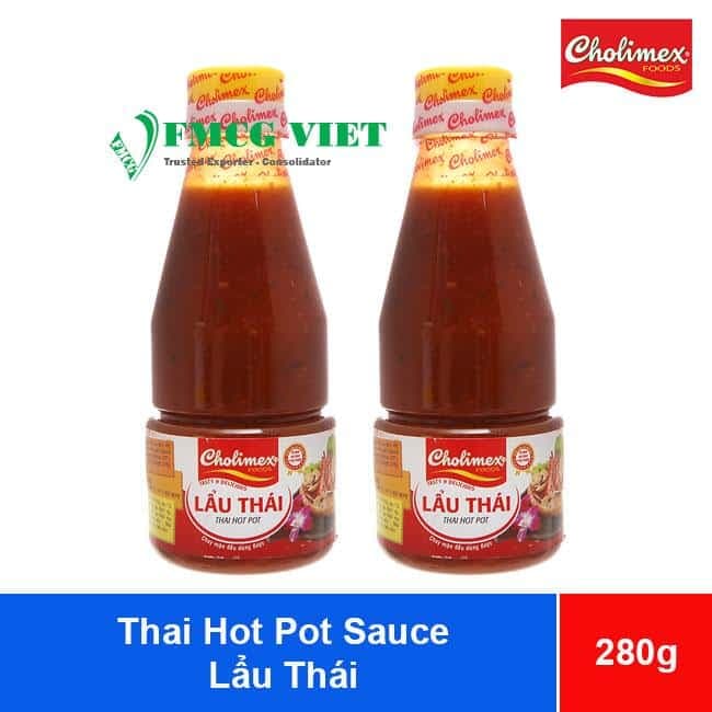 Cholimex Thai Hot Pot Sauce 280g x 24 Bottles (Sốt Nấu Lẩu Thái Cholimex) wholesale product