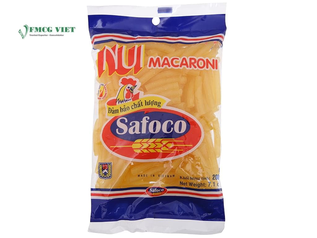 Safoco Macaroni Bag 200g Big Tube x45 wholesale product