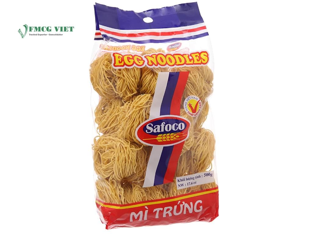 Safoco Noodles Bag 500g Egg Small Premium wholesale product