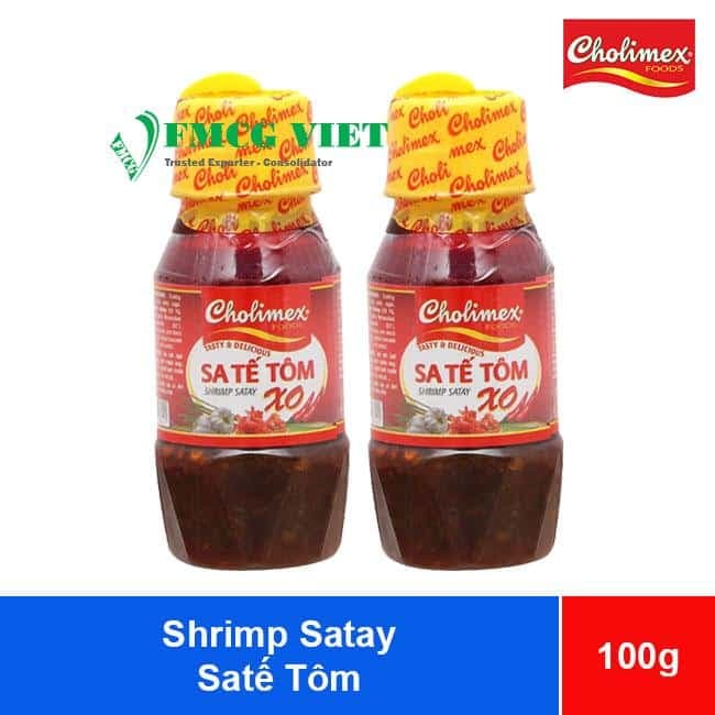 Cholimex Shrimp Satay XO 100g x 72 Pet Bottles (Satế Tôm XO Cholimex) wholesale product