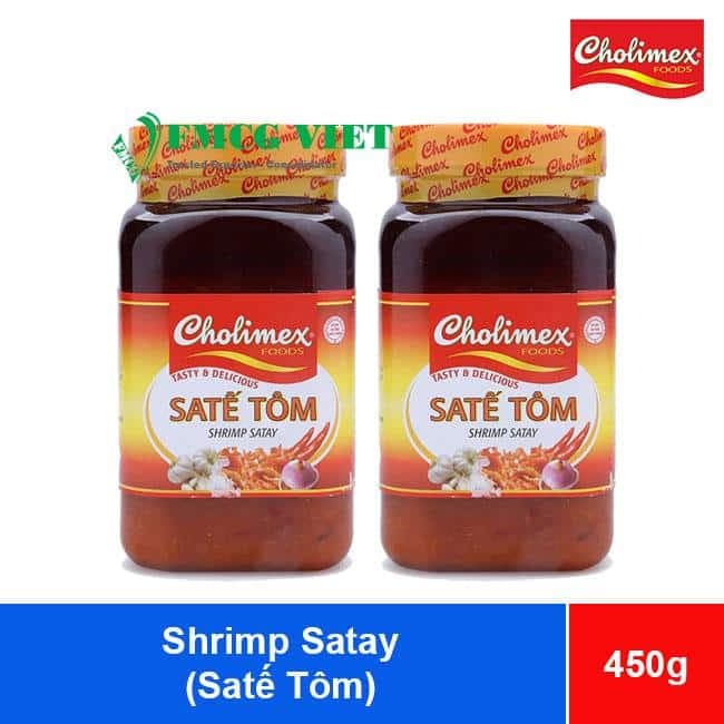Cholimex Shrimp Satay 450g x 24 Jars (Satế Tôm Cholimex) wholesale product