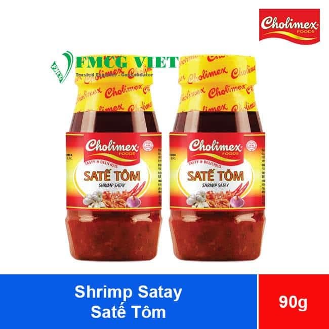 Cholimex Shrimp Satay 90g x 72 Pet Bottles (Satế Tôm Cholimex) wholesale product