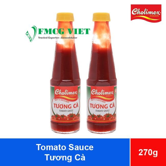 Cholimex Tomato Sauce 270g x 24 Glass Bottles (Tương Cà Cholimex Chai Thủy Tinh) wholesale product