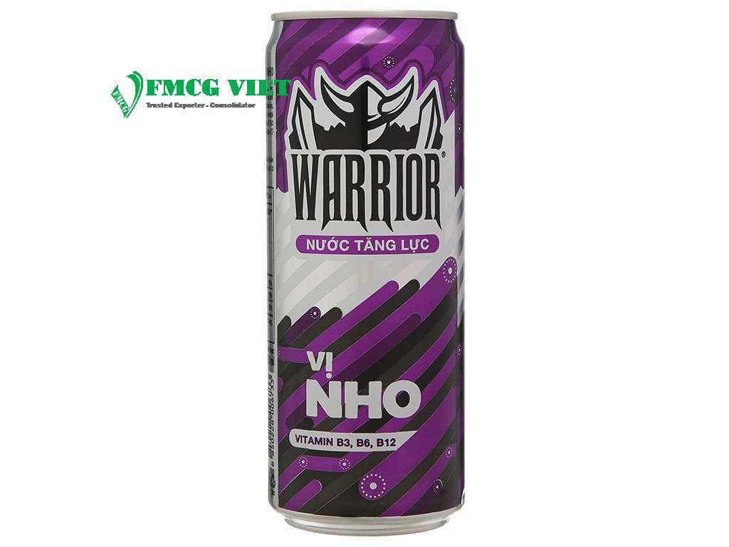 Warrior Energy Drink Sleek Grape 325ml x 24 Cans wholesale product