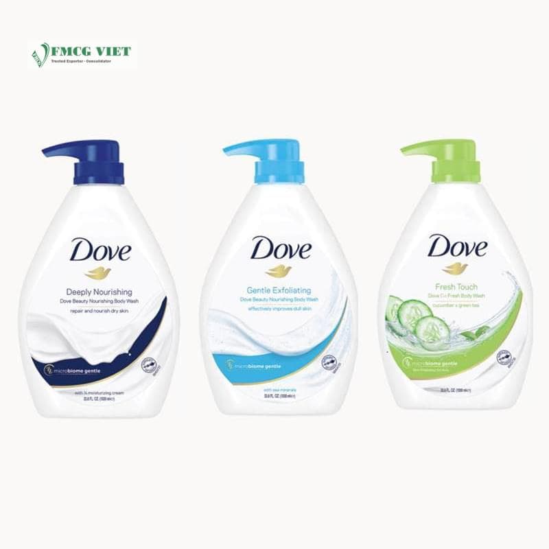 Dove Bodywash Bottle 1L x12 wholesale product