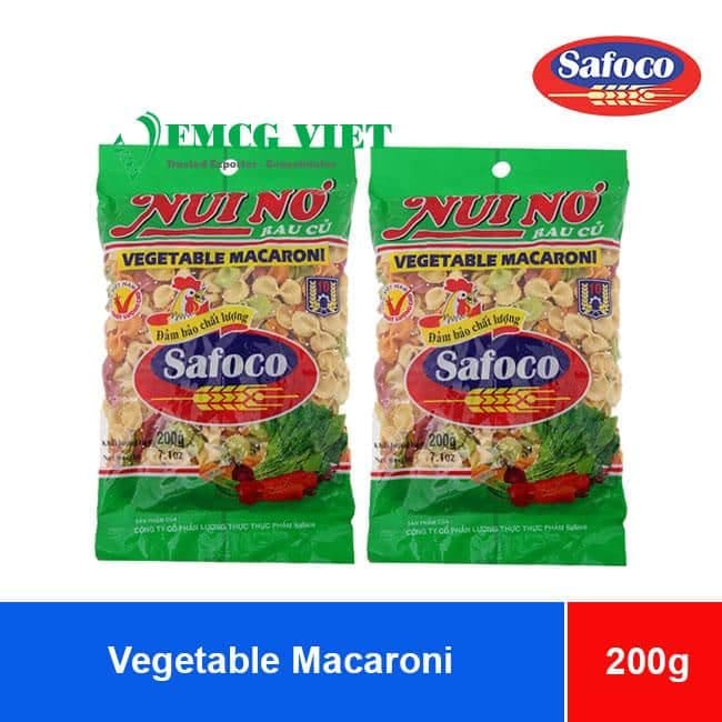 Safoco Vegetable Macaroni 200g x 20 Bags wholesale product