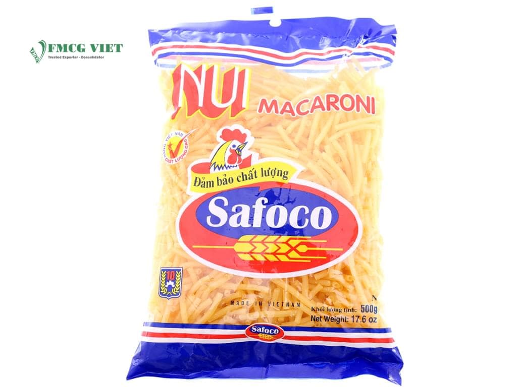 Safoco Macaroni Bag 500g Small Tube x18 wholesale product