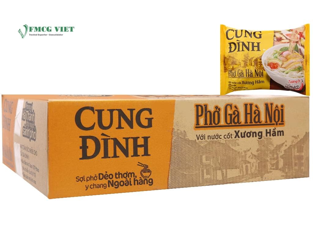 Cung Dinh Instant Noodle Ha Noi Chicken Flavor Bag 68g x30 wholesale product