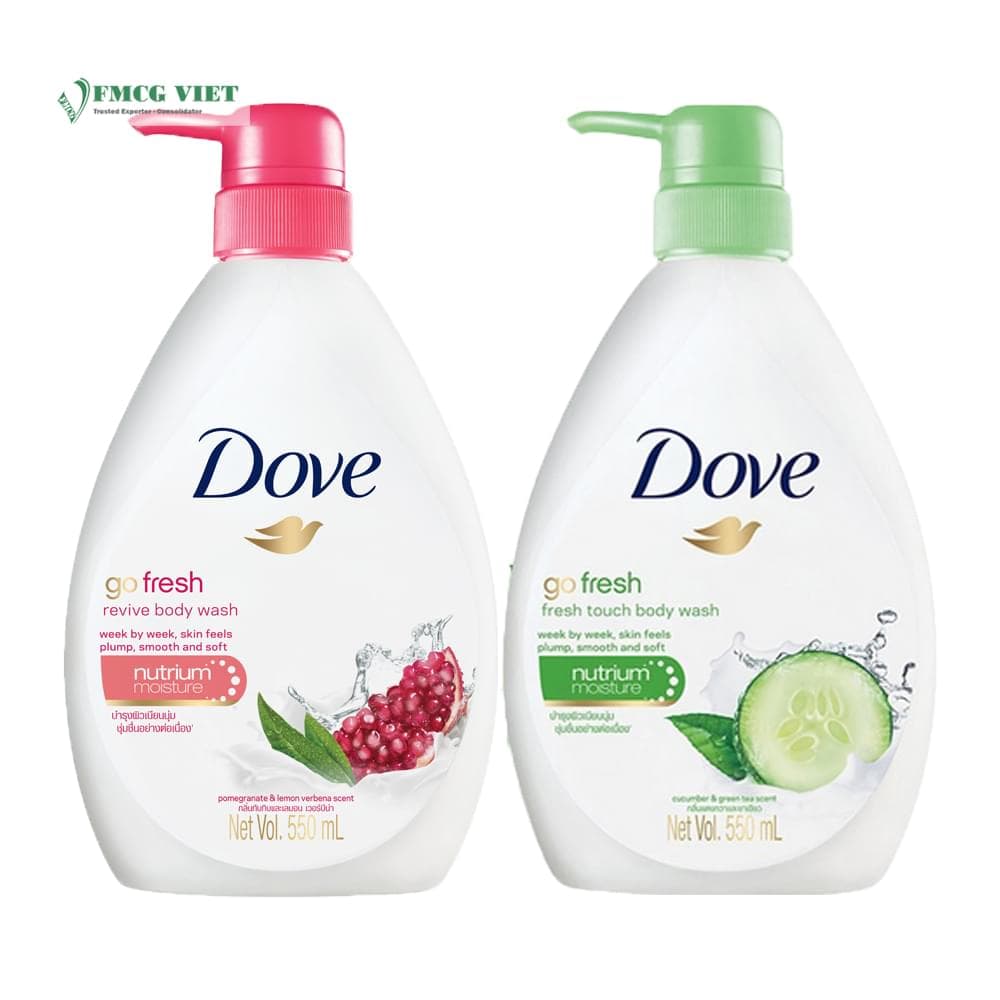 Dove Shower Gel Bottle 550ml All Variants x12 (VN) wholesale product