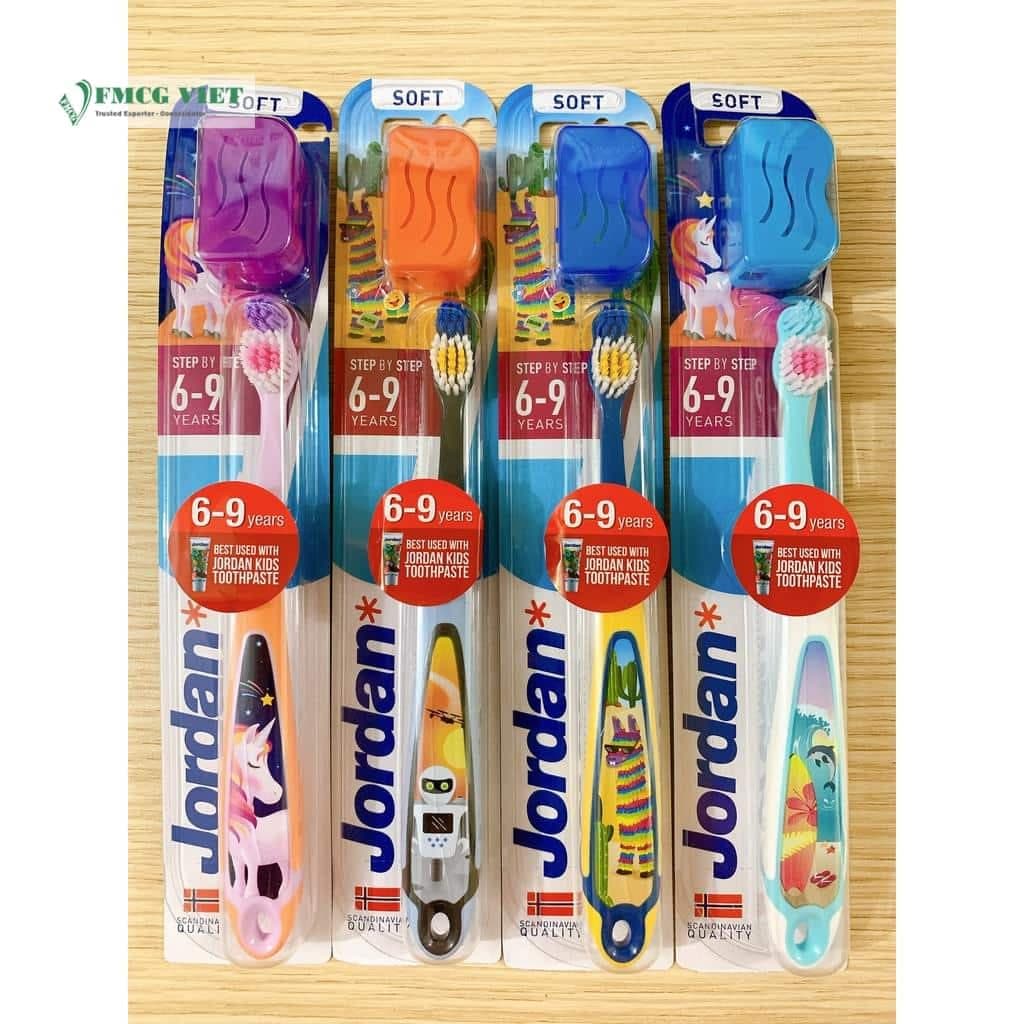Jordan Toothbrush Step 3 For Kid 6-9 Year Olds wholesale product