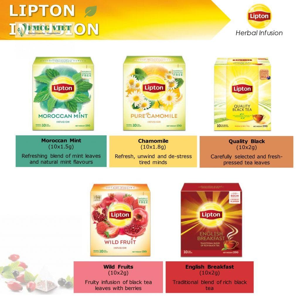 Lipton Infusions Tea Box (Sri Lanka) wholesale product