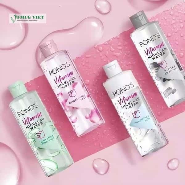 Pond’s Micella Water Bottle 100ml x12 400ml x12 (VN) wholesale product