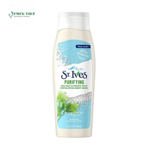 ST. Ives Shower Gel Bottle 400ml Purifying x6 wholesale product