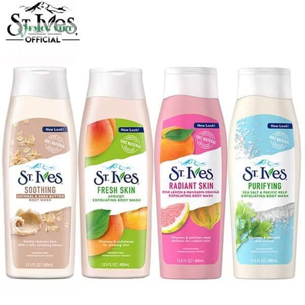 ST. Ives Shower Gel Bottle 473ml All Variants x6 wholesale product