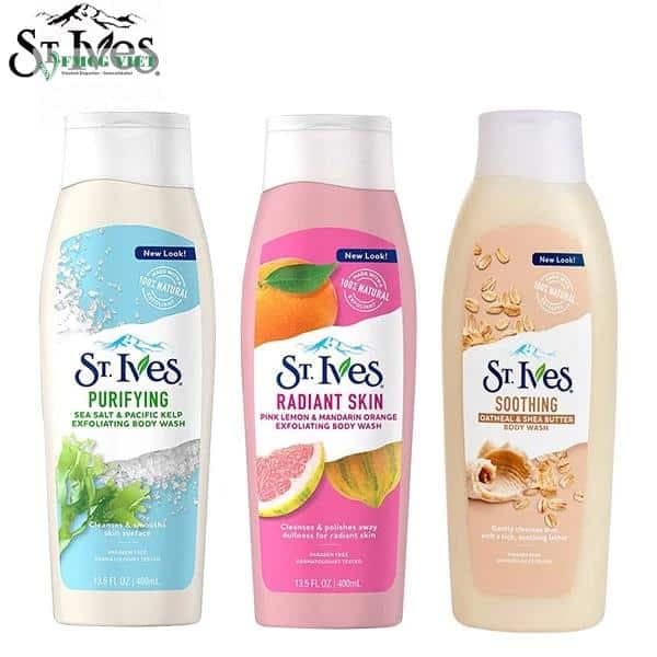 ST.Ives Shower Gel Bottle 650ml All Variants x4 wholesale product