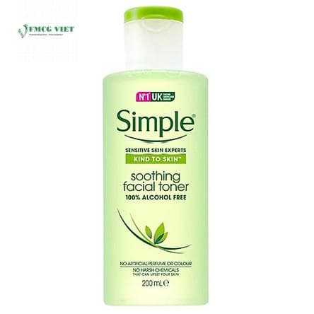 Simple Micellar Water Toner Bottle 200ml x36 UK wholesale product