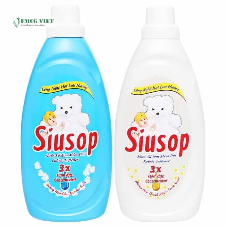 Siusop Fabric Softener Bottle 900ml All Variants x3 wholesale product