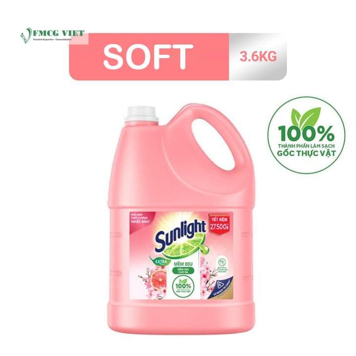 Sunlight Dishwash 3.6kg x3 Pomelo (VN) wholesale product