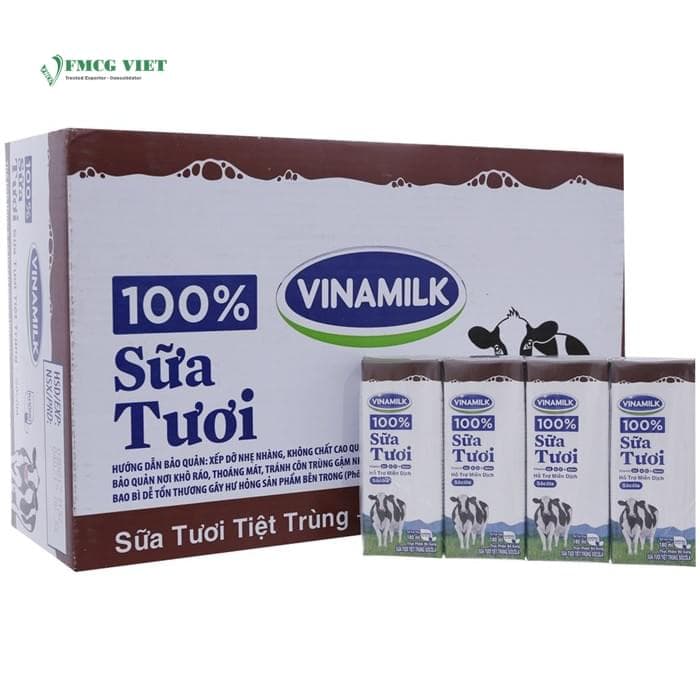 Vinamilk UHT Chocolate Flavored Milk Box 180mlx48 wholesale product
