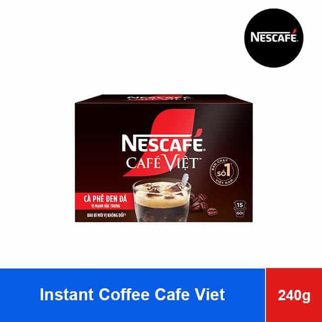 Nescafe Cafe Viet Black Iced Coffee 240g (15x16g) wholesale product