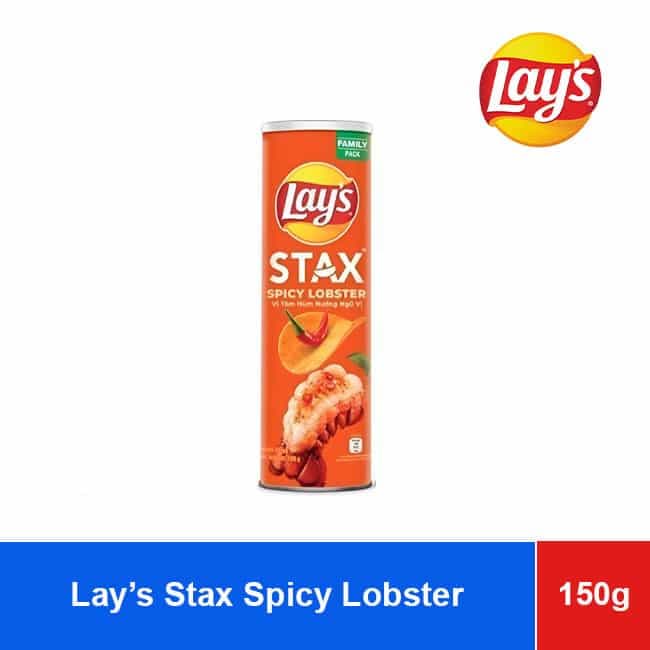 Lay’s Stax Potato Chips Snack Spicy Lobster 150g x 14 Jars wholesale product