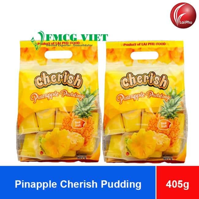 Lai Phu Cherish Pudding Pineapple 405g x 24 Bags wholesale product