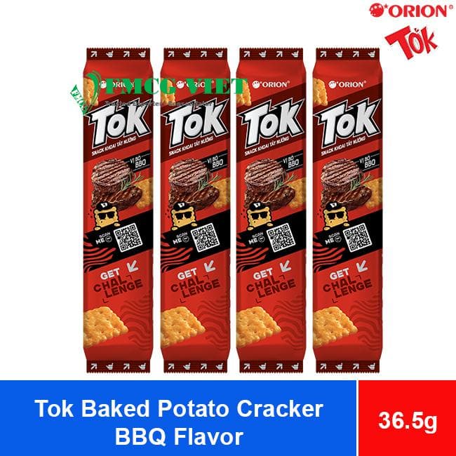 Orion Tok Baked Potato Cracker – BBQ Flavor 36.5g x 20 Bags wholesale product