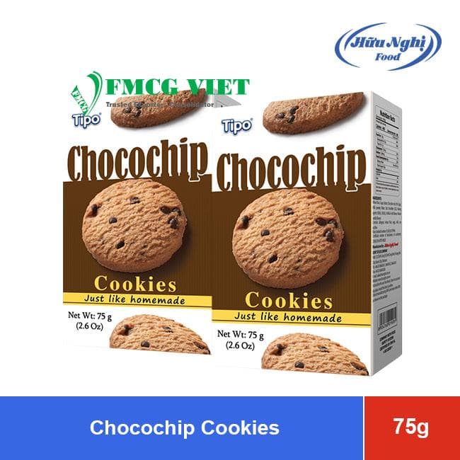 Tipo Chocochip Cookies 75gr x 24 Bags wholesale product