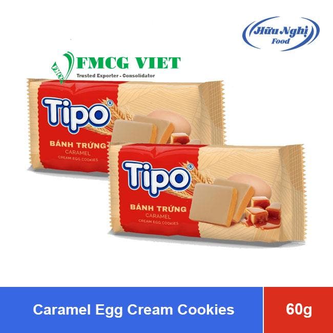 Tipo Caramel Egg Cream 60gr x 50 Bags wholesale product