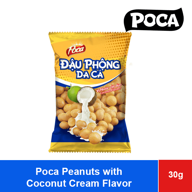 Poca Peanuts with Coconut Cream Flavor 30g x 60 Bags wholesale product