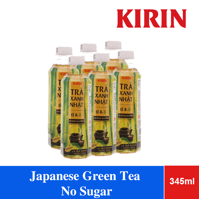 Kirin Japanese Green Tea No Sugar 345ml x 24 Bottles wholesale product