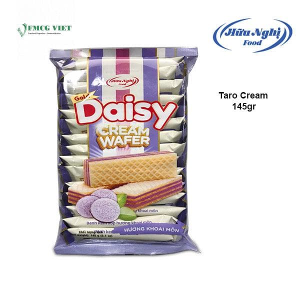 Gold Daisy Taro Cream Wafer 145g x 32 Bags wholesale product