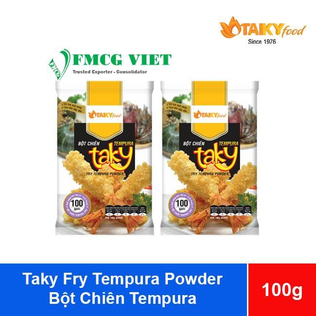 Taky Fry Tempura Powder 100g x 48 Bags (Bột Chiên Tempura Tài Ký) wholesale product