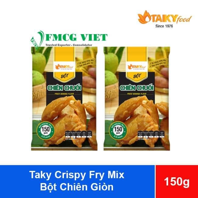 Tai Ky Fried Banana Flour 150g x 48 Bags (Bột Chiên Chuối Taky) wholesale product