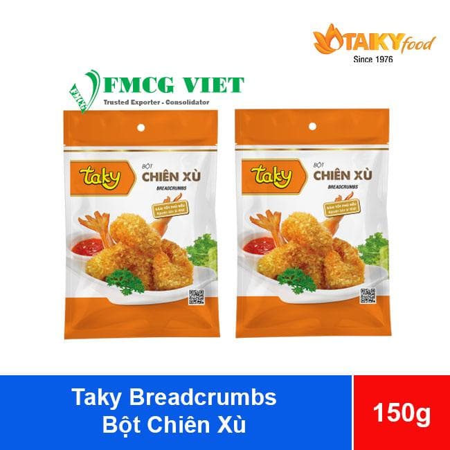 Taky Breadcrumbs 150g x 48 Bags (Bột Chiên Xù Taky) wholesale product