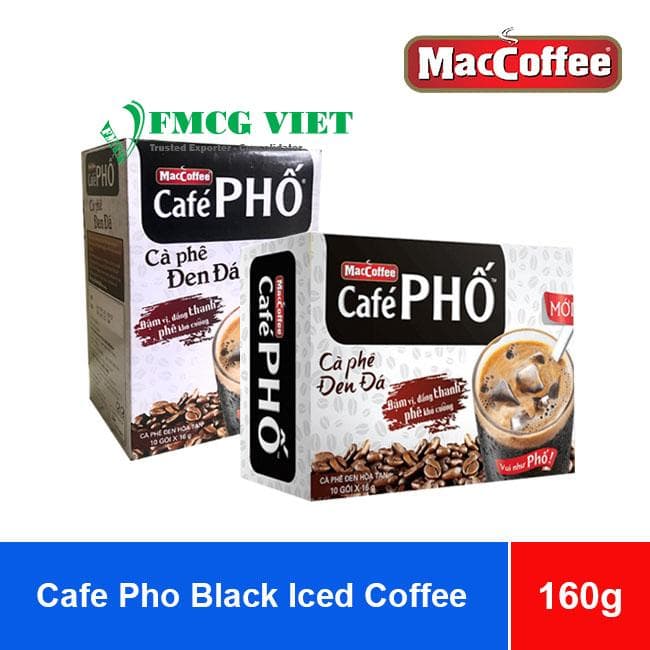 Maccoffee Cafe Pho Black Iced Coffee 160g x 60 Boxes wholesale product