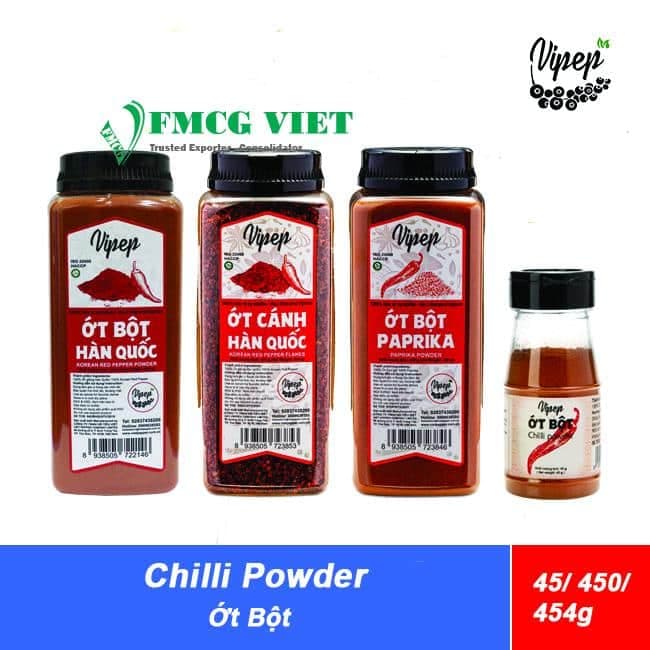 Vipep Chilli Powder 45g, 450g, 454g wholesale product