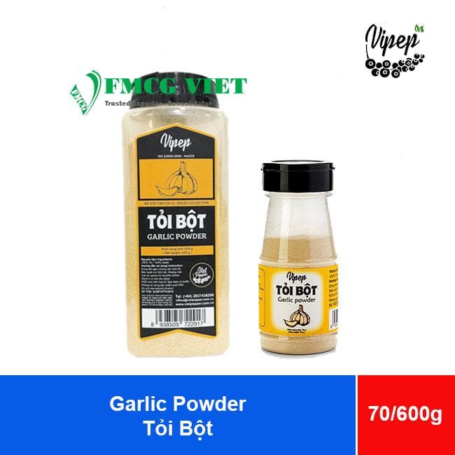 Vipep Garlic Powder 70g, 600g (Tỏi Bột) wholesale product