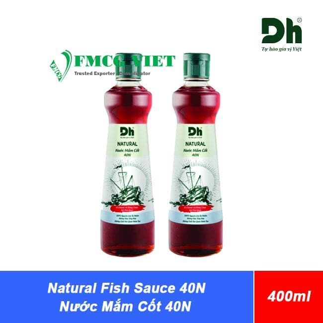DH Food Natural Fish Sauce 40N 400ml (Nước Mắm Cốt 40N) wholesale product