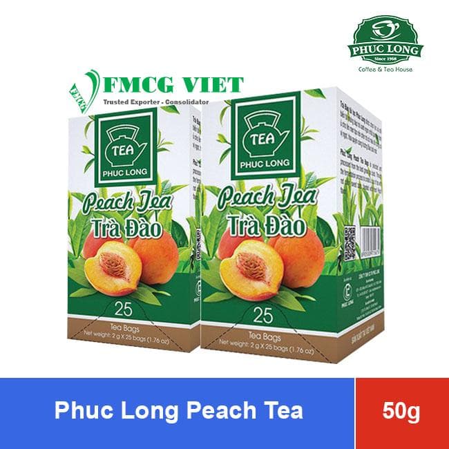 Phuc Long Peach Tea 2g x 25 Packs wholesale product